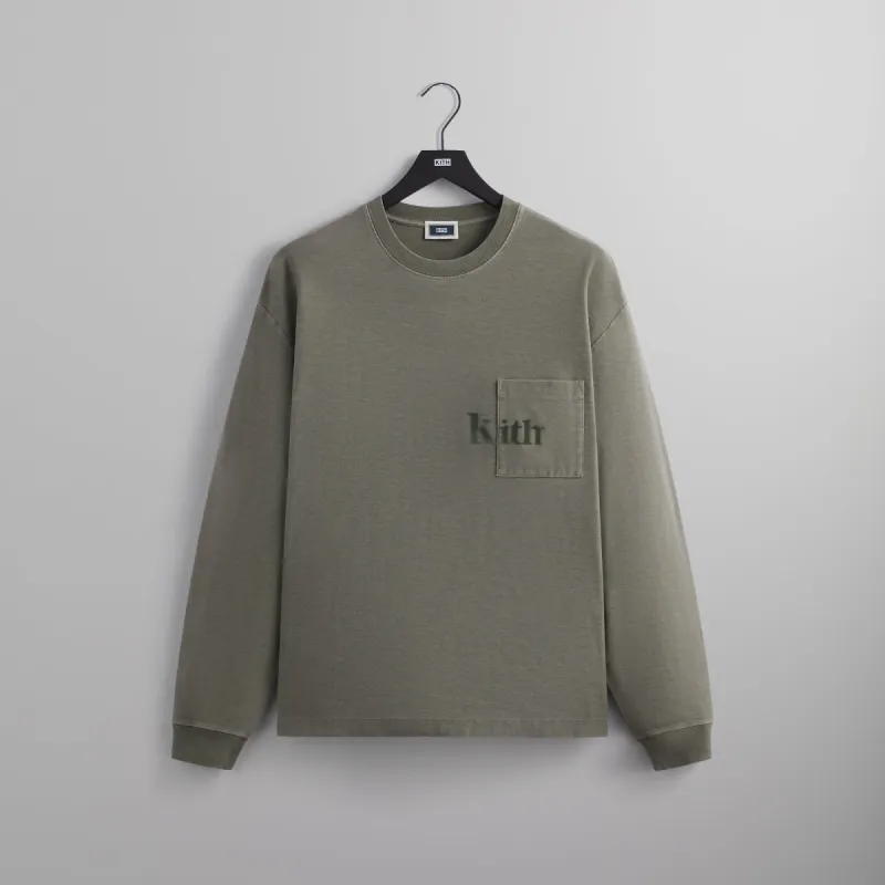Kith Long Sleeve Quinn Tee - Dash | Parallel