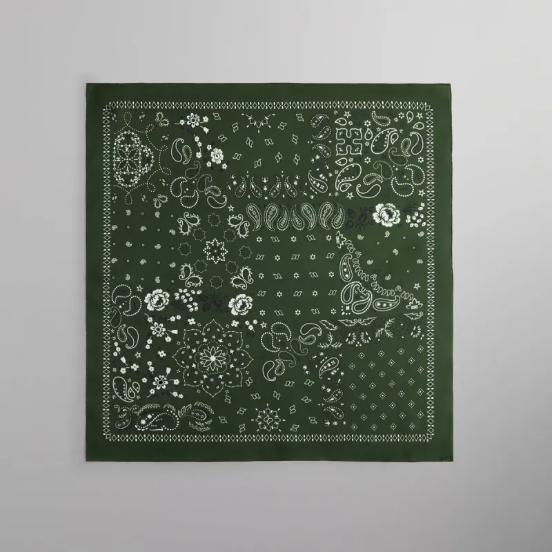 Kith Paisley Bandana - Laurel sold by Kith