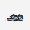 Nike GS Dunk Low - Summit White / Industrial Blue / Black / White sold by Kith