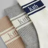 Kith 3-Pack Striped Jacquard Mid Crew Cotton Socks - Multi sold by Kith