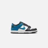 Nike GS Dunk Low - Summit White / Industrial Blue / Black / White sold by Kith