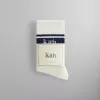 Kith 3-Pack Striped Jacquard Mid Crew Cotton Socks - Multi sold by Kith