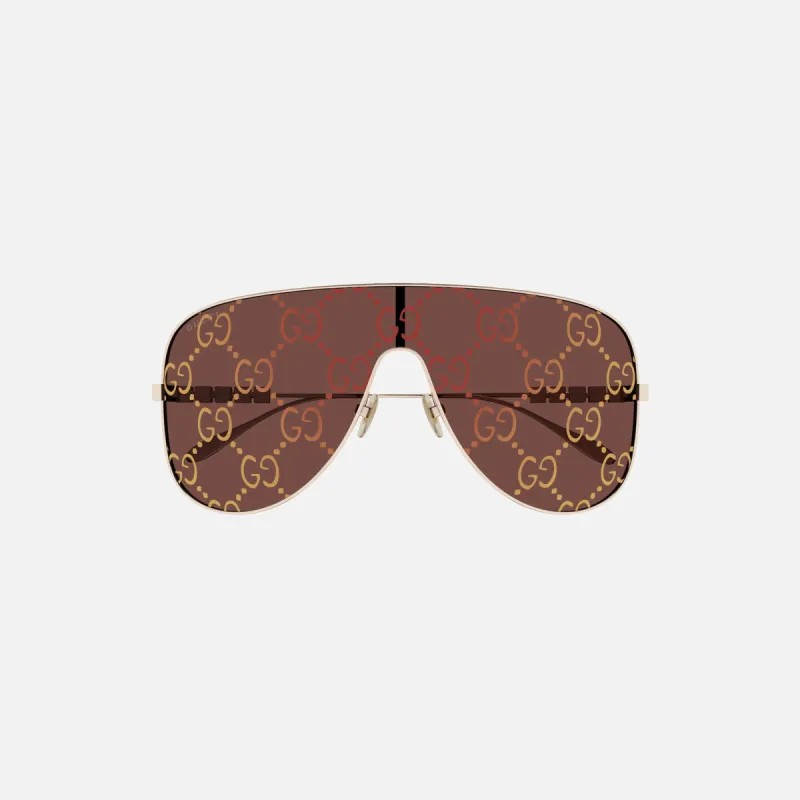 Gucci Metal Aviator Monogram Frames - Red made by Gucci