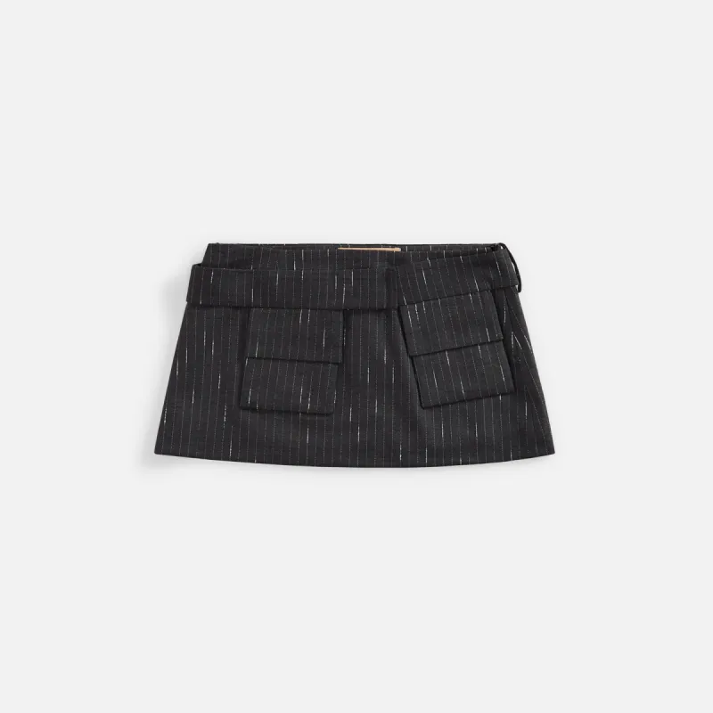 Aya Muse Ara Skirt - Charcoal sold by Kith