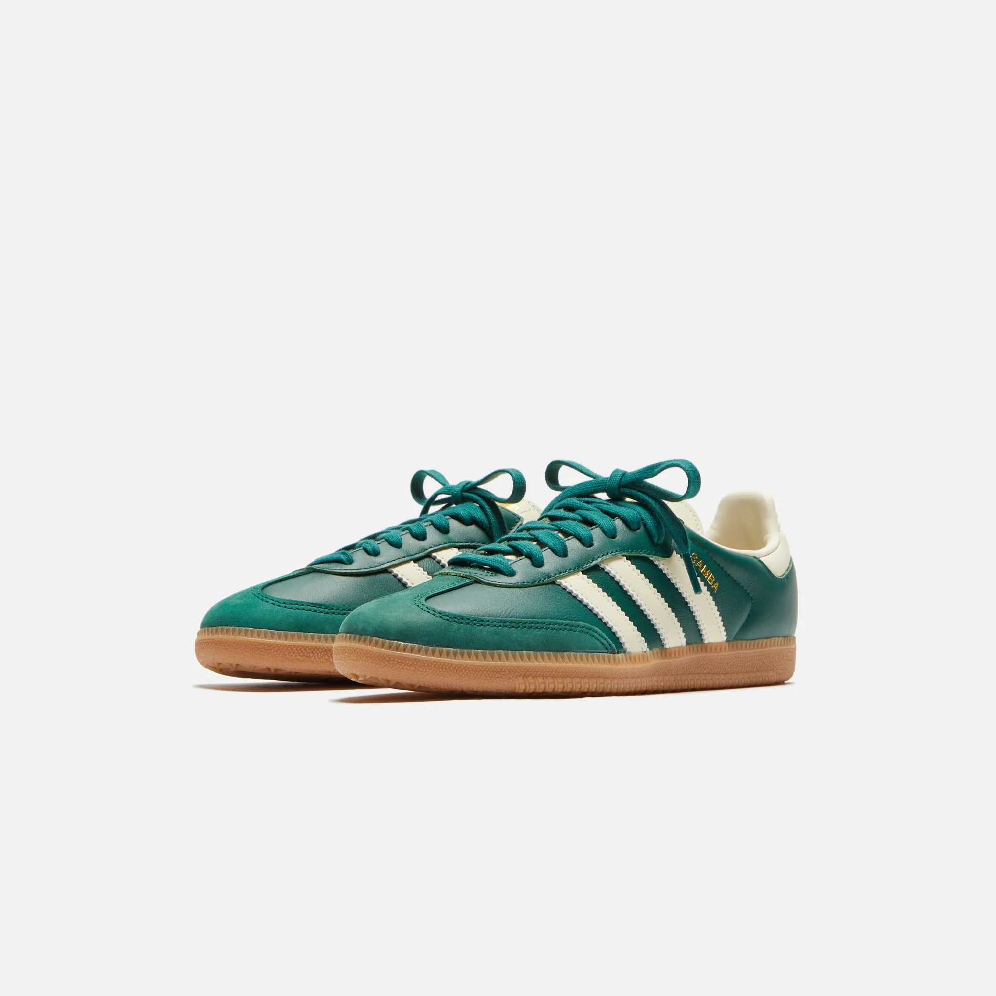 adidas WMNS Samba OG - Collegiate Green / Cream White / Gold Metal sold by Kith product image thumbnail 2