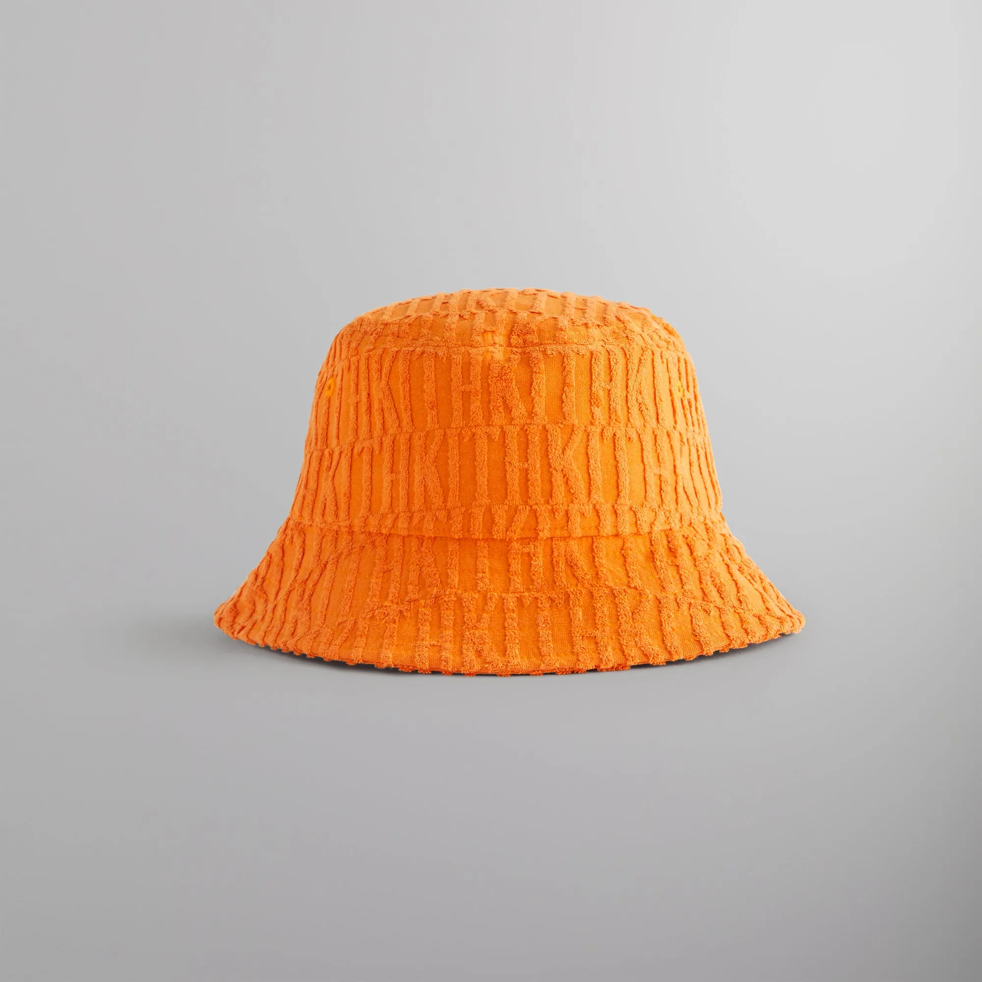 Kith Dawson Terry Monogram Camper Bucket Hat - Clementine sold by Kith