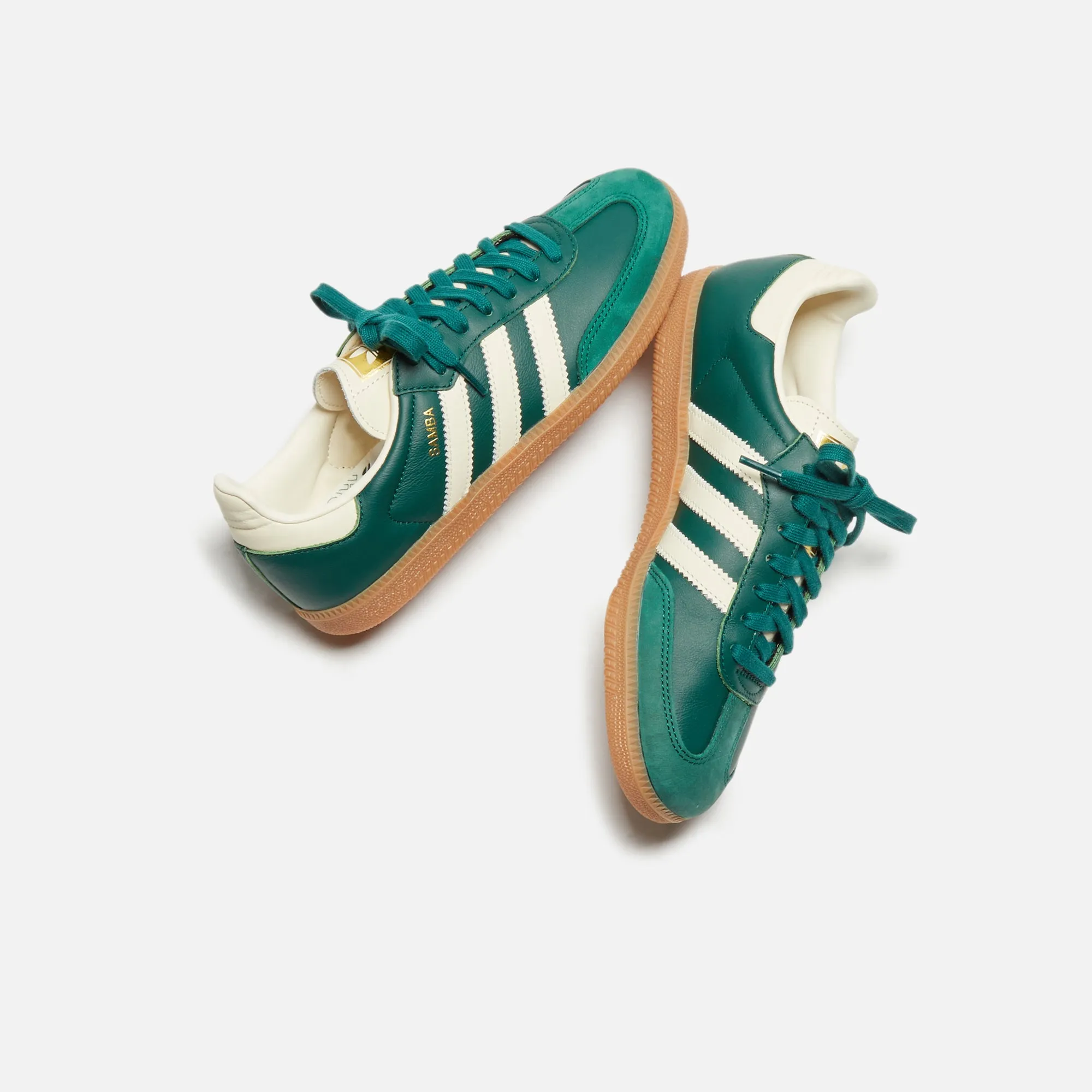 adidas WMNS Samba OG - Collegiate Green / Cream White / Gold Metal sold by Kith product image thumbnail 4
