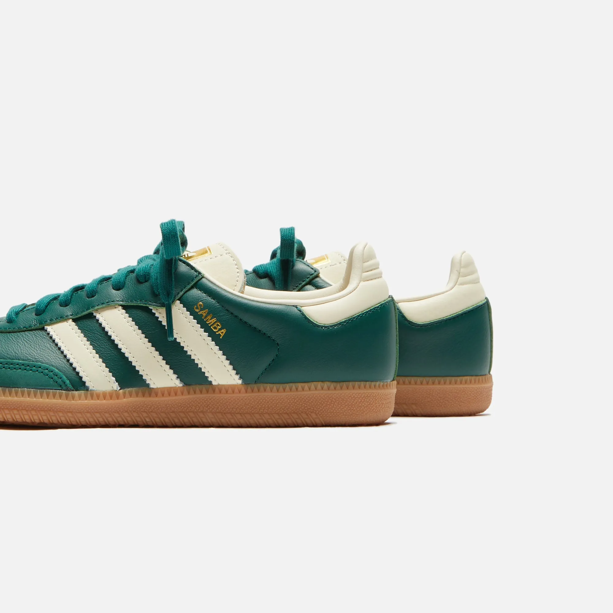 adidas WMNS Samba OG - Collegiate Green / Cream White / Gold Metal sold by Kith product image thumbnail 3