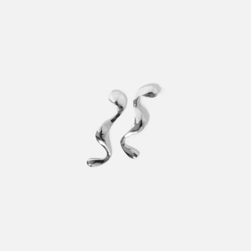 Faris Viva Earrings - Silver sold by Kith