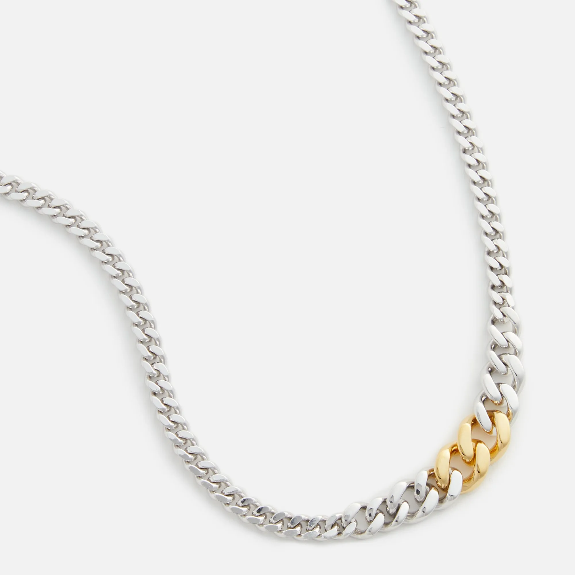Tom Wood Dean Chain Duo - Silver / Gold sold by Kith product image thumbnail 2