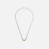 Tom Wood Dean Chain Duo 20.5 - Silver / Gold sold by Kith
