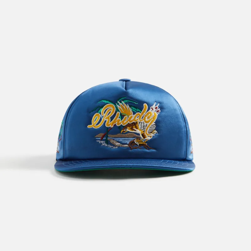 Rhude Palm Eagles Souvenier Cap - Navy sold by Kith