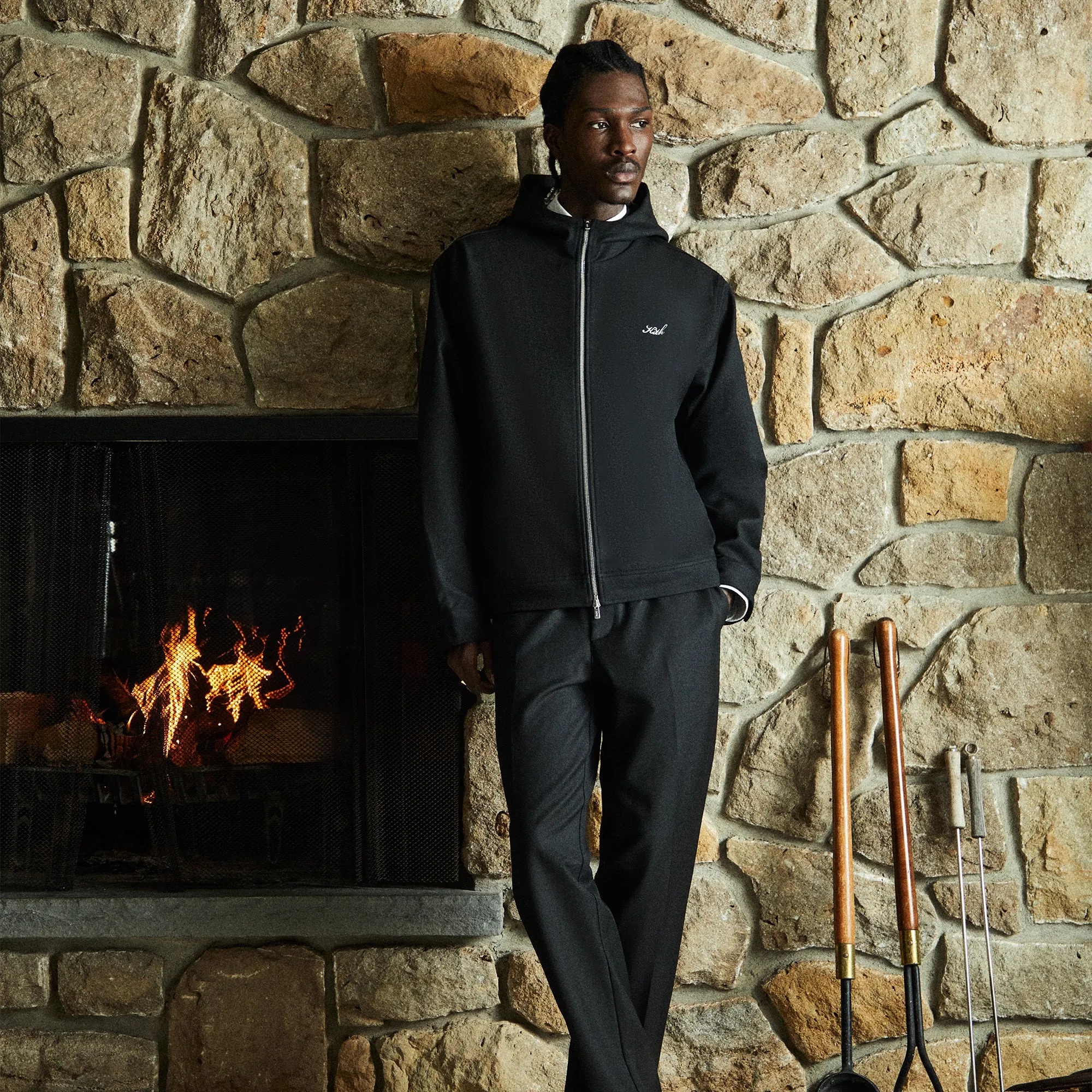 Kith Double Weave Elmhurst Pant - Black sold by Kith product image thumbnail 2