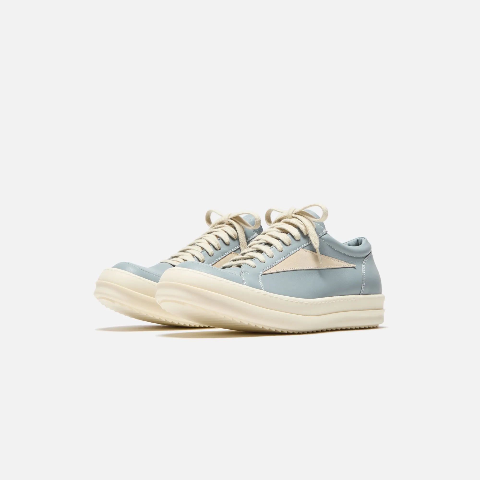 Rick Owens WMNS Vintage Sneaks - Pale Blue / Milk sold by Kith product image thumbnail 2