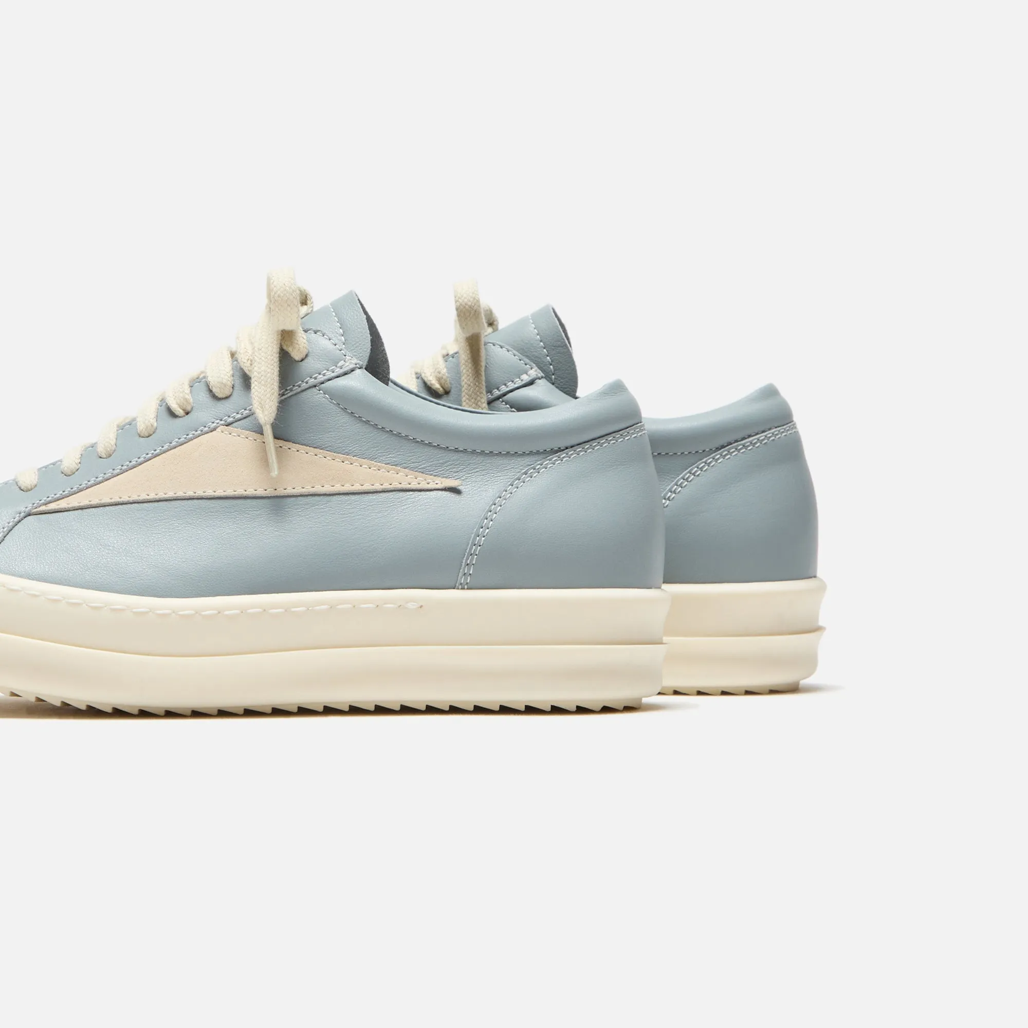Rick Owens WMNS Vintage Sneaks - Pale Blue / Milk sold by Kith product image thumbnail 3