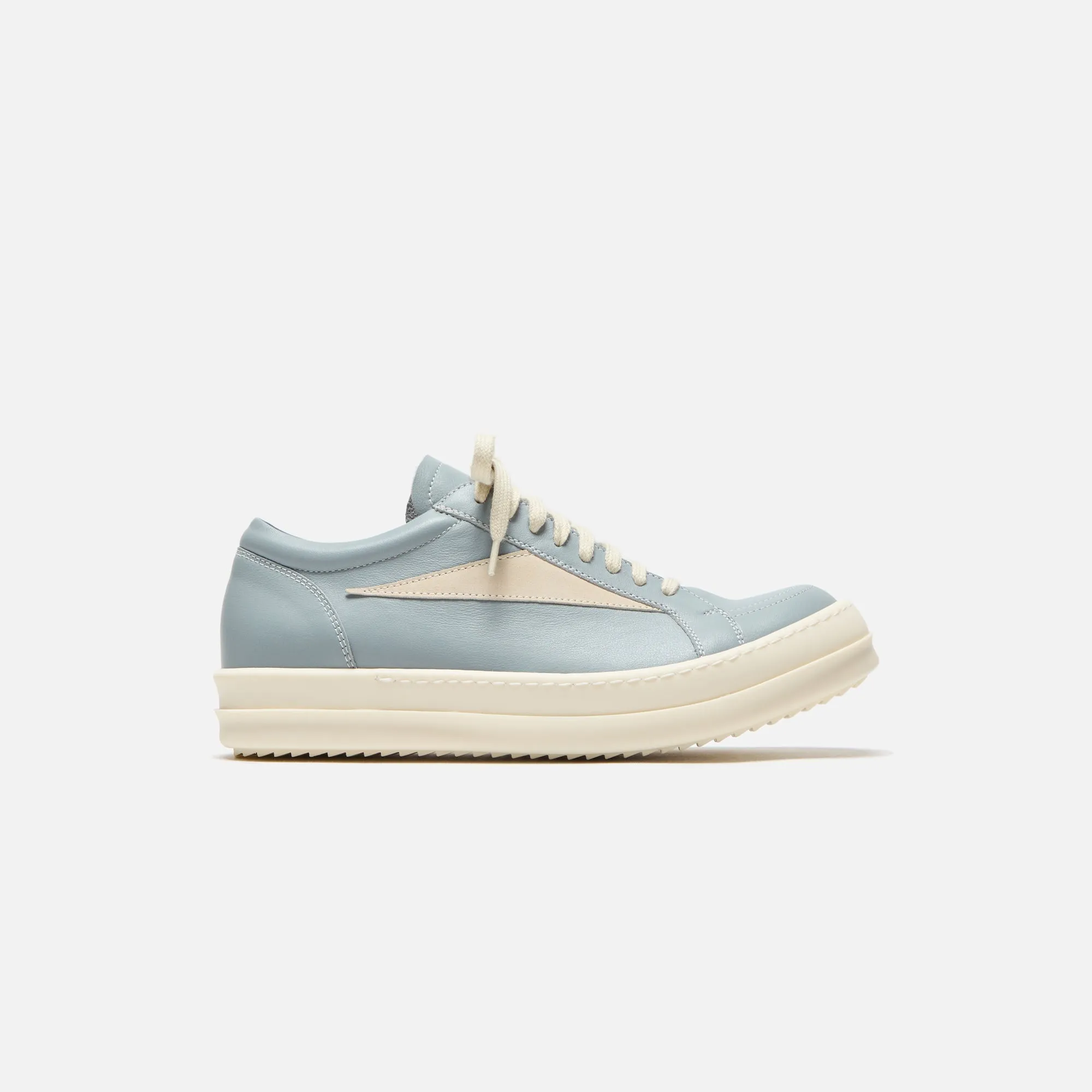 Rick Owens WMNS Vintage Sneaks - Pale Blue / Milk sold by Kith