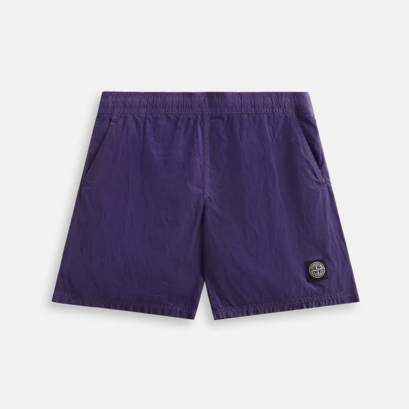 Stone Island Nylon Metal Swim Short - Lavender sold by Kith