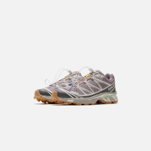 Salomon XT-6 - Quail / Plum Kitten / Vanilla Ice sold by Kith