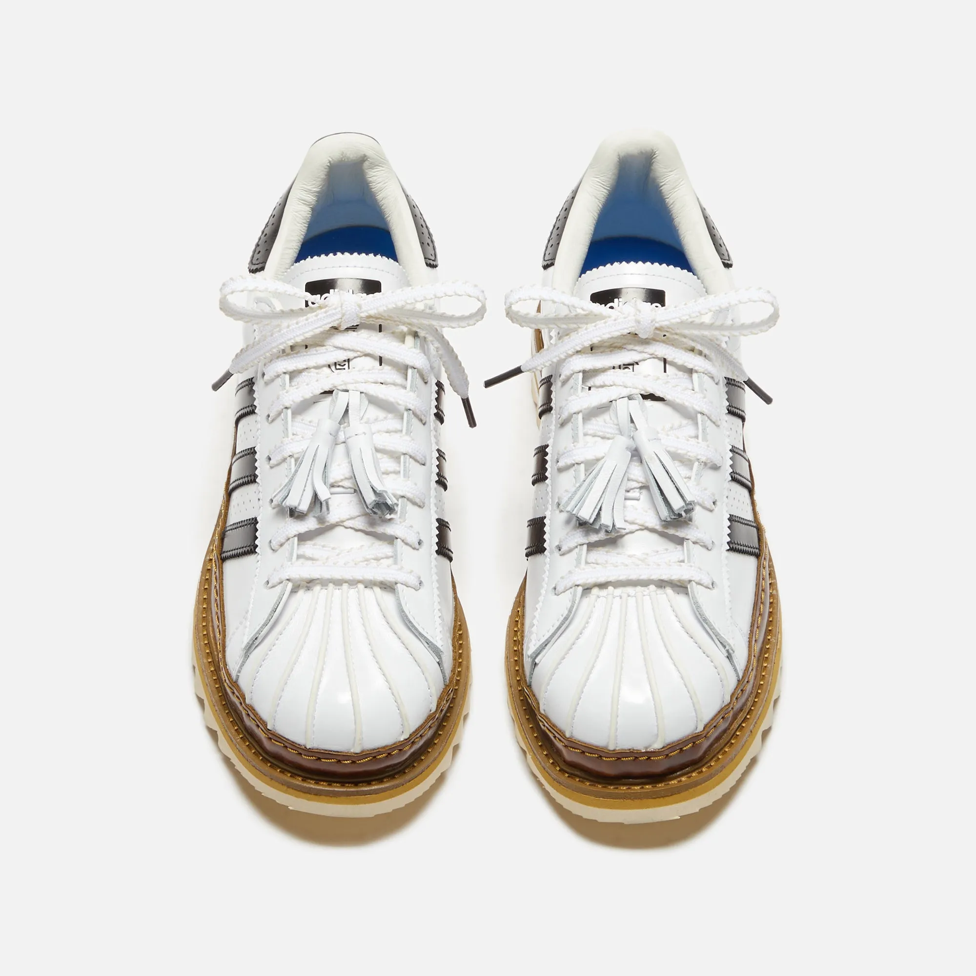 adidas x Edison Chen Clot Superstar - Cloud White / Core Black / Crystal Sand sold by Kith product image thumbnail 4