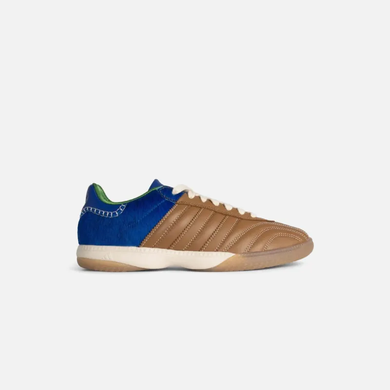 adidas x Wales Bonner Samba - Royal Blue / Brown sold by Kith