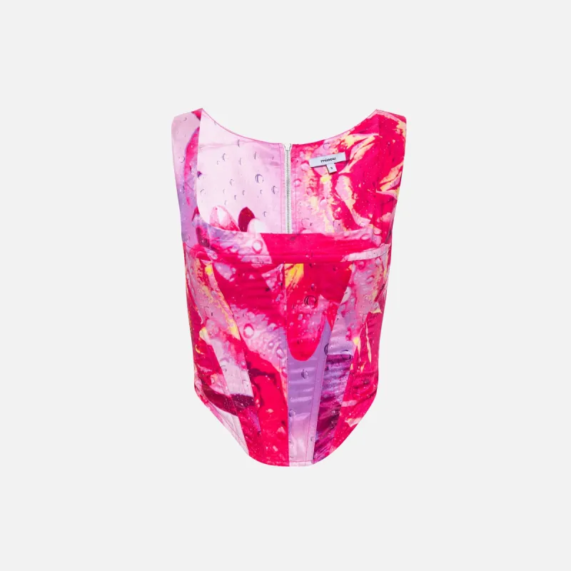 Miaou Campbell Corset - Dewy Rose sold by Kith