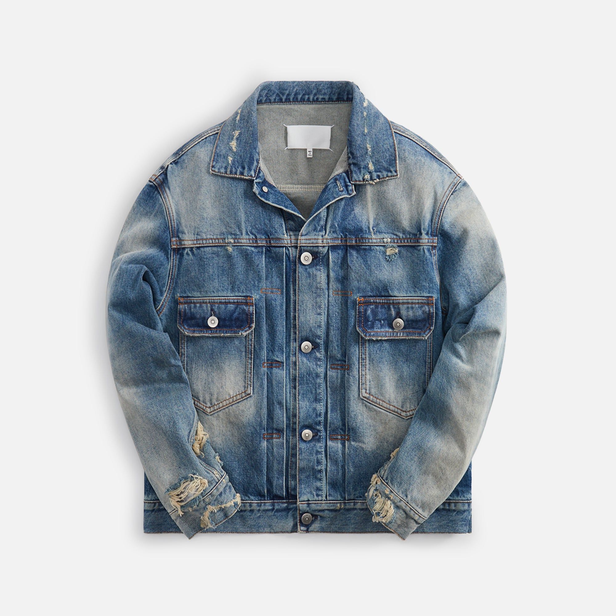 Margiela 14oz Origin Denim Jacket - Light Indigo sold by Kith