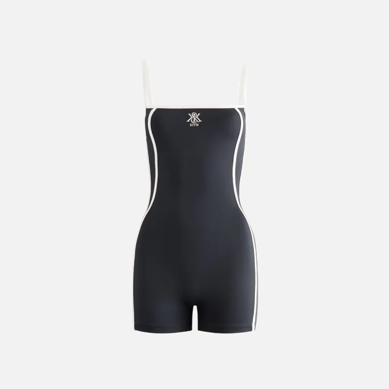 Kith Women Remi Active Romper - Black sold by Kith