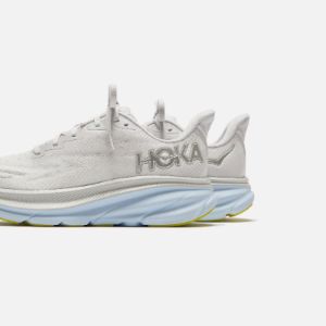 HOKA WMNS Clifton 9 - Nimbus Cloud / Ice Water sold by Kith