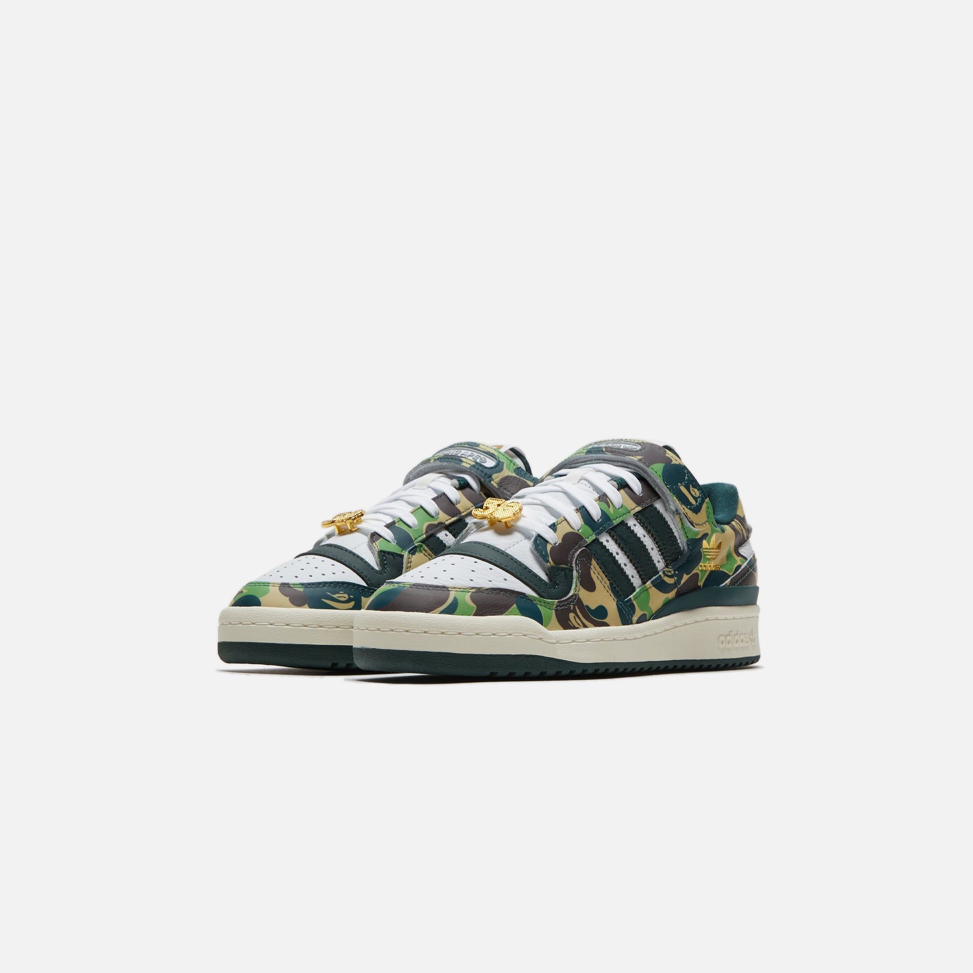 adidas x Bape Forum Low 84 - Green / White sold by Kith product image thumbnail 2