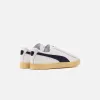 Puma Clyde Vintage - Puma White / Puma Navy sold by Kith