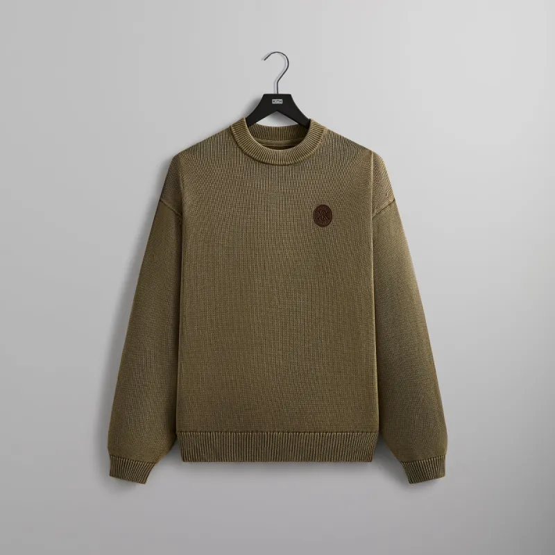 Kith Crest Stitched Lewis Sweater セーター M Kith Crest Stitched Lewis Sweater - Eternal | Parallel
