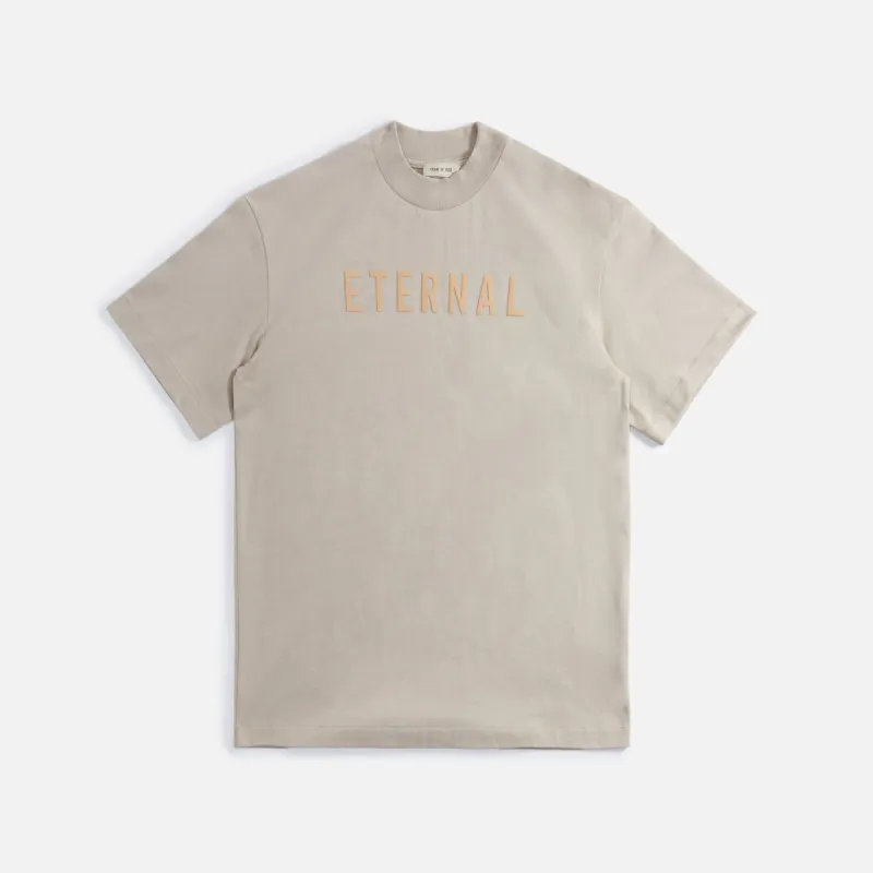 Fear of God Eternal Cotton Tee - Dusty Beige sold by Kith