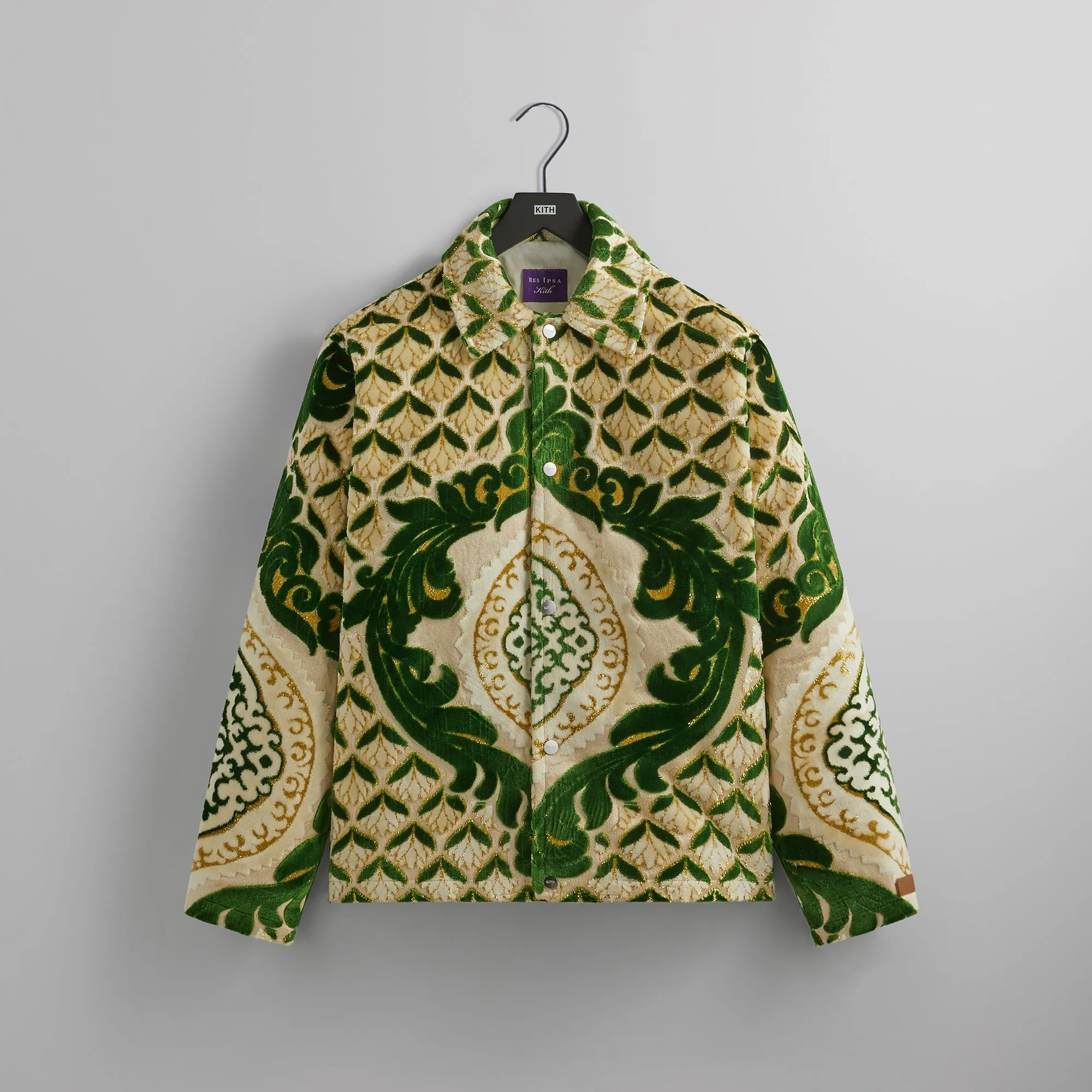 Kith for Res Ipsa Tapestry Coaches Jacket - Stadium sold by Kith