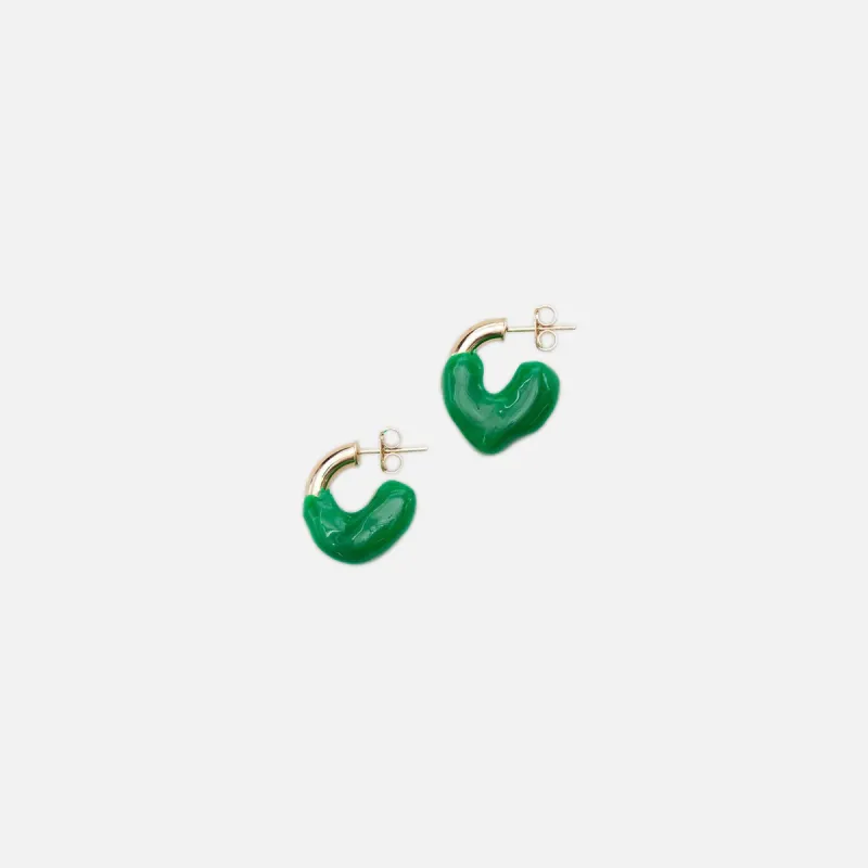Eliou Theo Earrings - Green sold by Kith