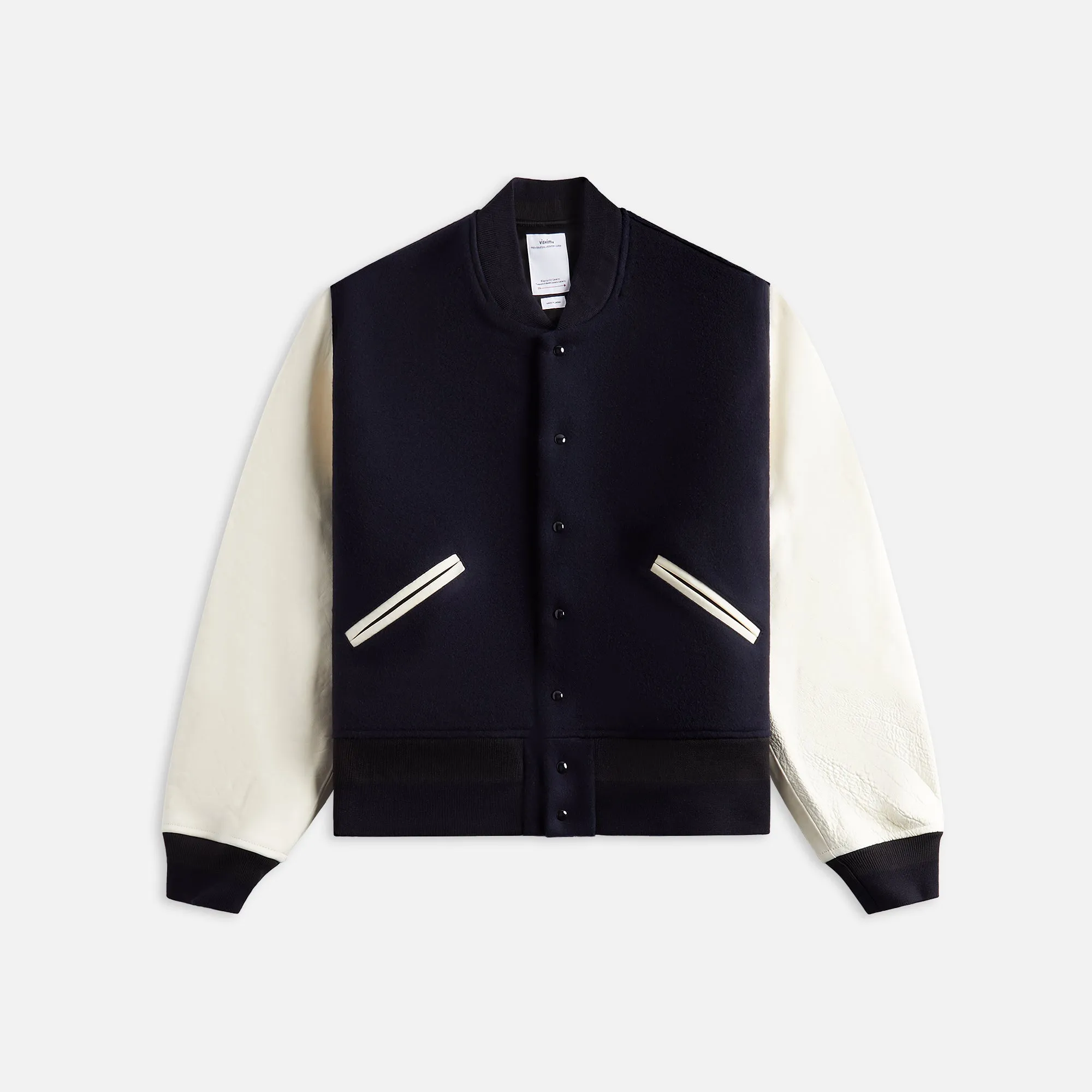 Visvim Varsity Jacket - Navy sold by Kith