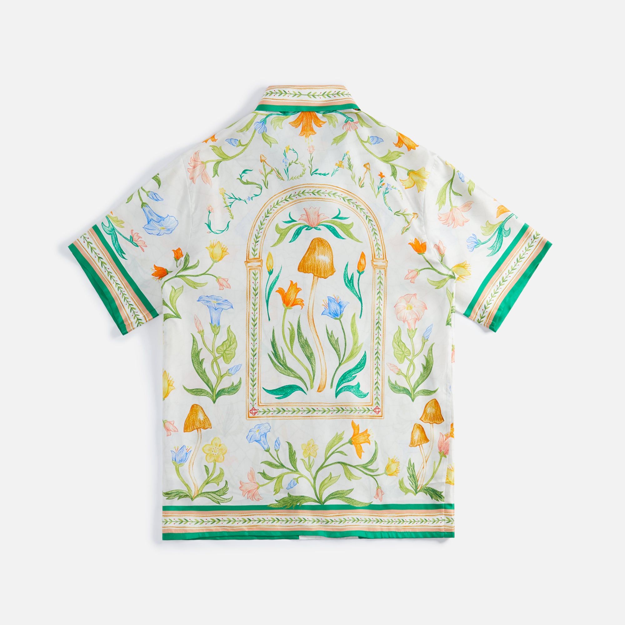 Casablanca Cuban Collar Shirt - L`Arche Fleurie sold by Kith product image thumbnail 2