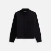 Our Legacy Coach Jacket - Deluxe Black Exquisite Weave sold by Kith