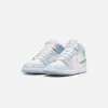 Nike GS Air Jordan 1 Mid Se - Blue Tint / Ice Blue / Summit White sold by Kith