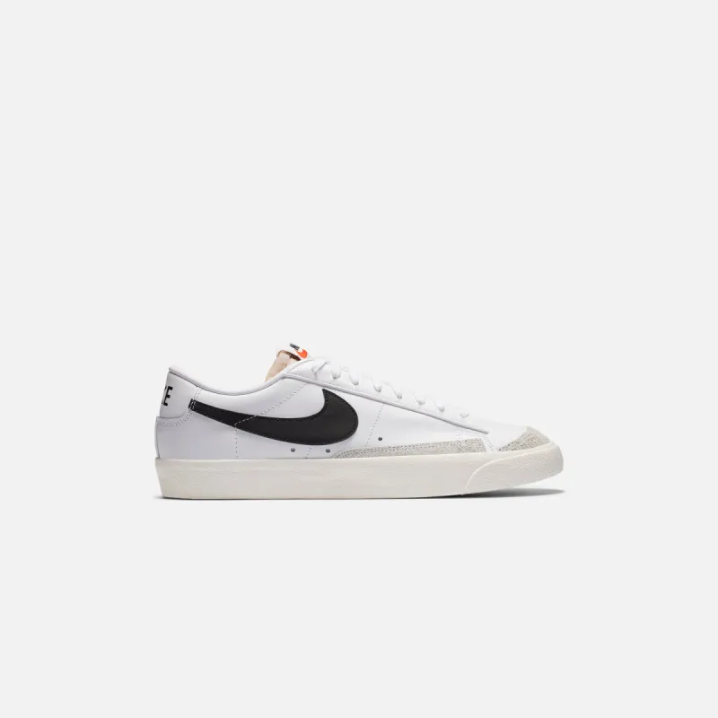 Nike Blazer Low `77 Vintage - White / Black / Sail / Orange sold by Kith