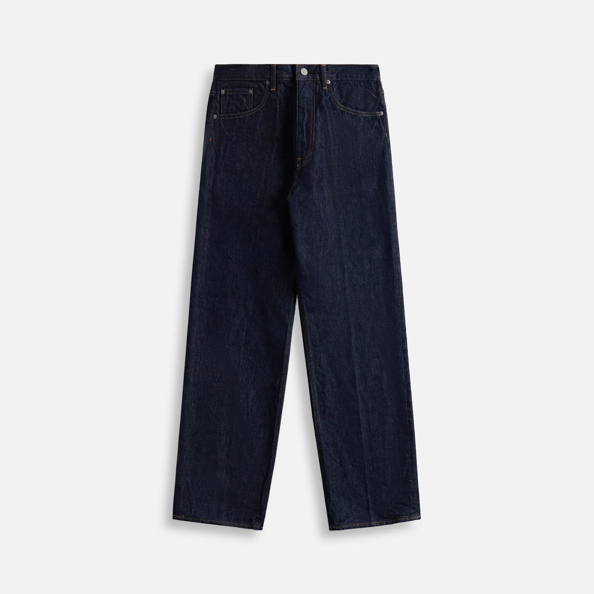 Auralee Hard Twist Denim 5P Pants - Indigo sold by Kith
