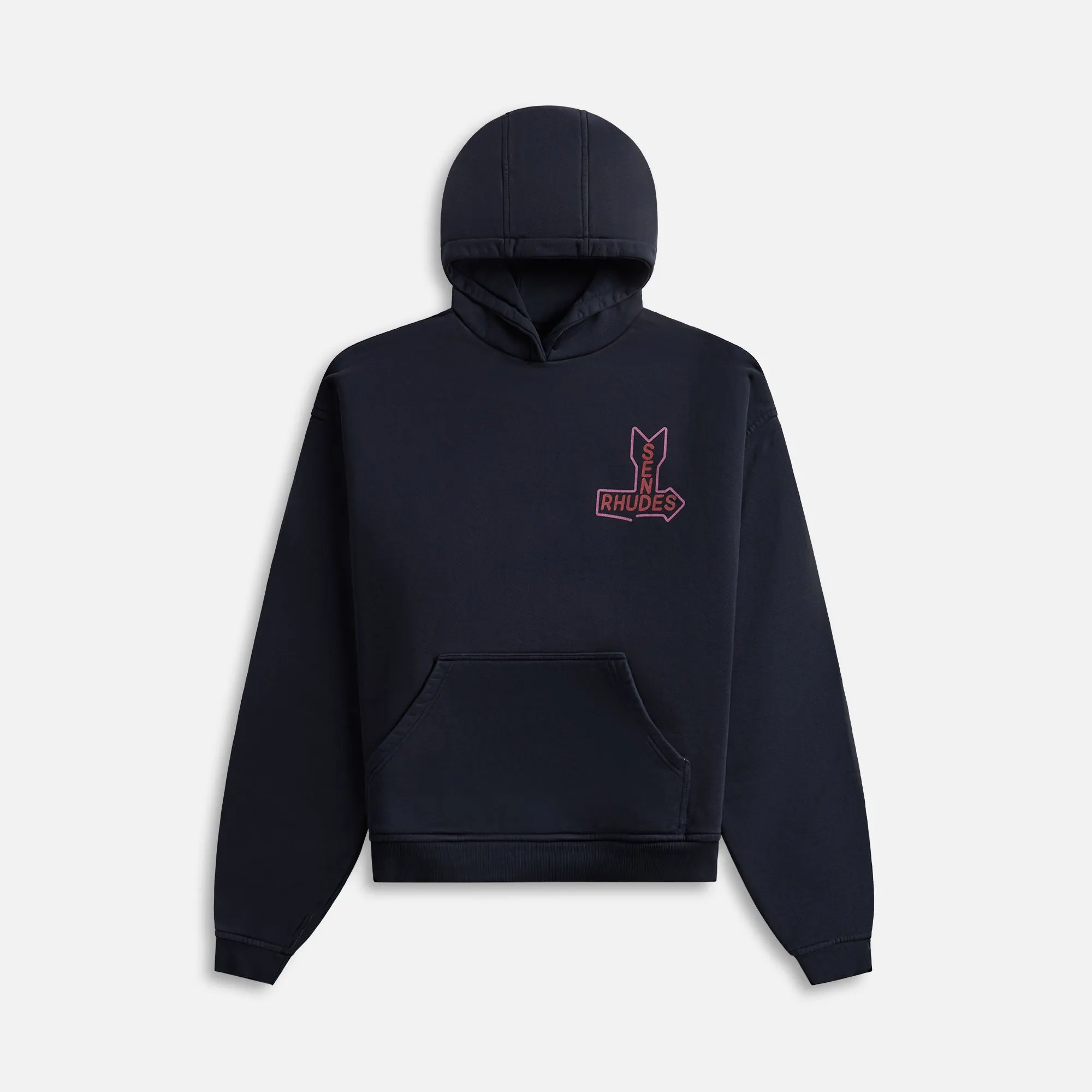 Rhude Send Hoodie - Vintage Black sold by Kith