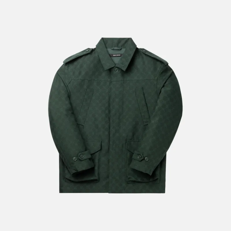 Daily Paper Imani Monogram Jacket - Pine Green sold by Kith