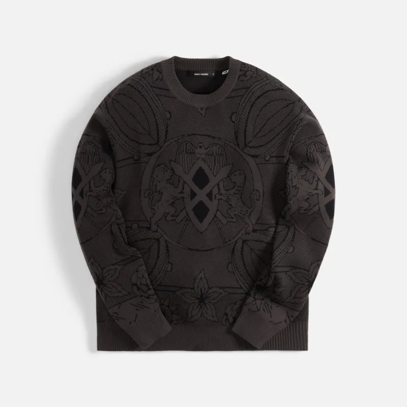 Daily Paper Nagasi Sweater - Black sold by Kith