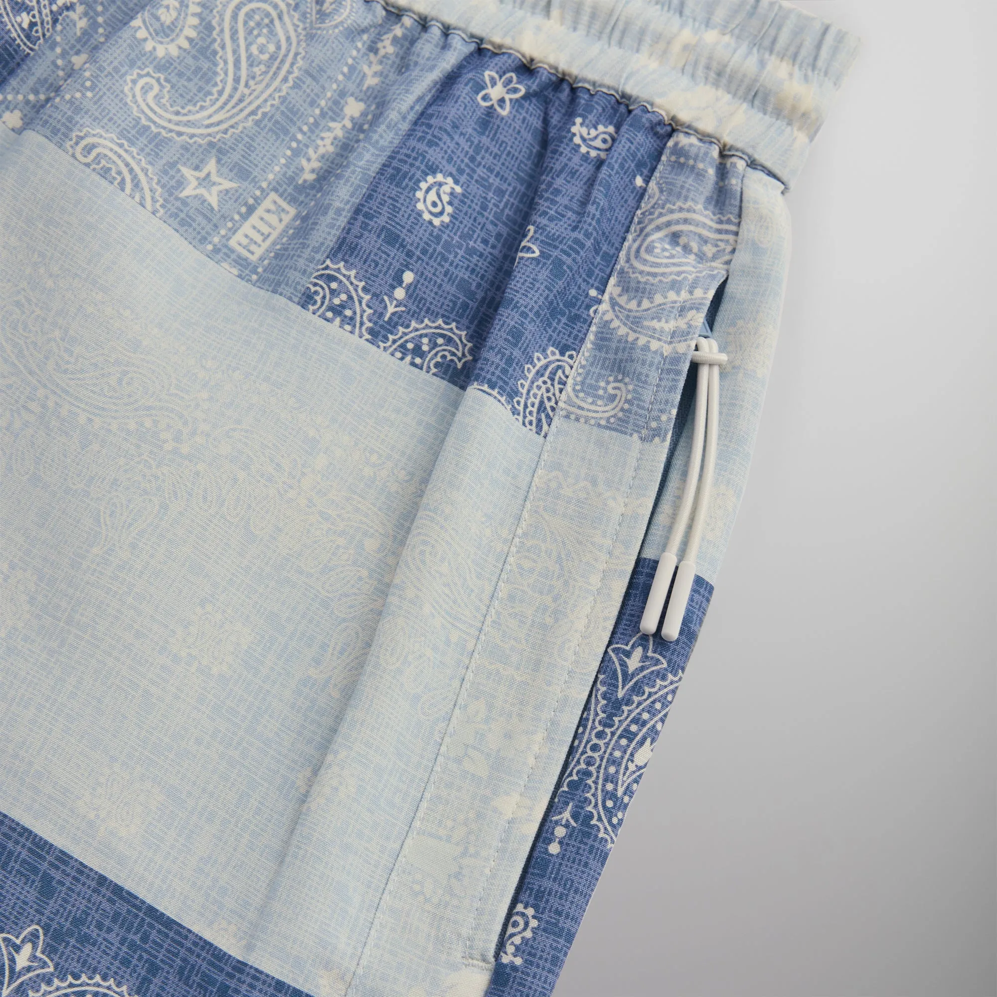 Kith Washed Paisley Active Short - Light Indigo sold by Kith product image thumbnail 4