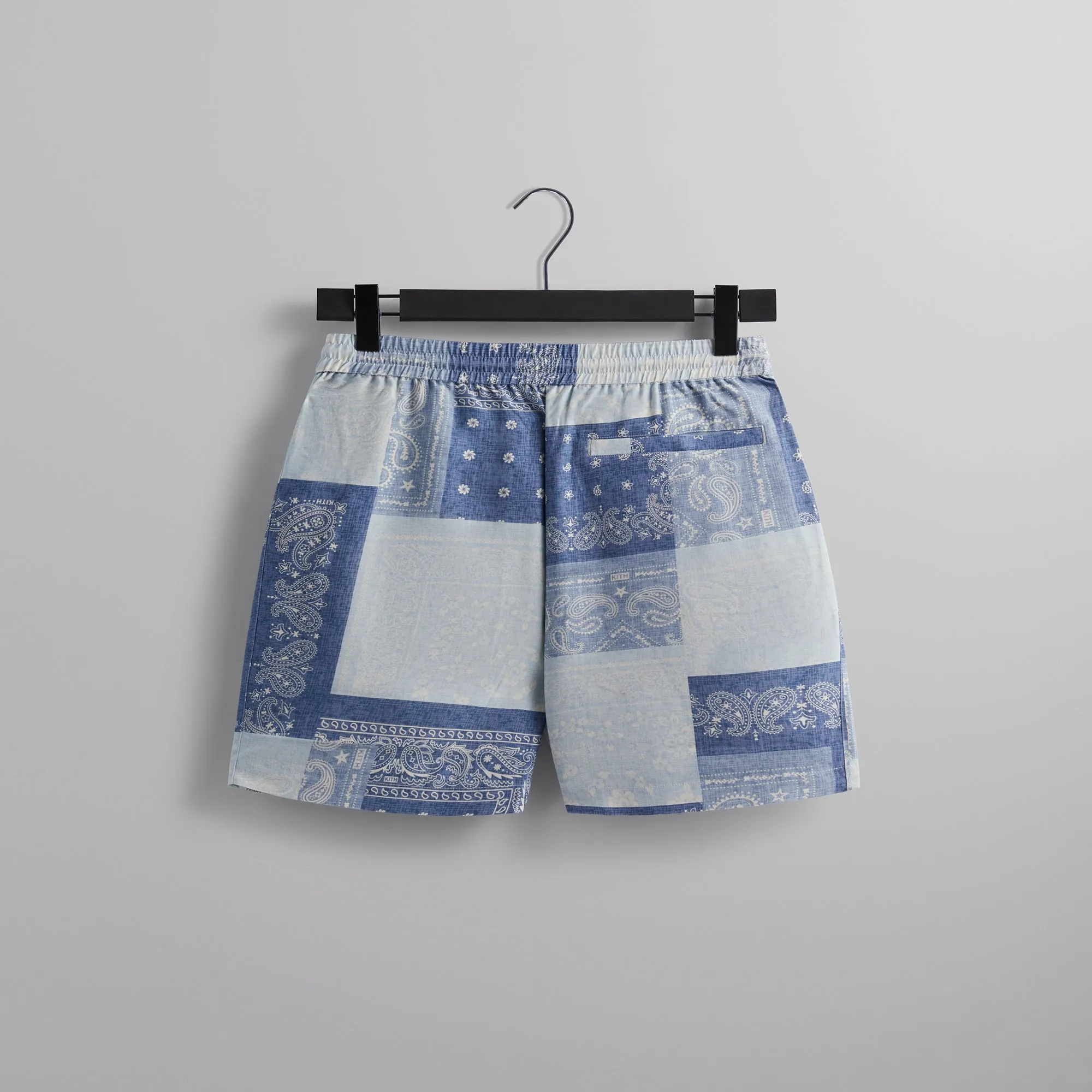 Kith Washed Paisley Active Short - Light Indigo sold by Kith product image thumbnail 2