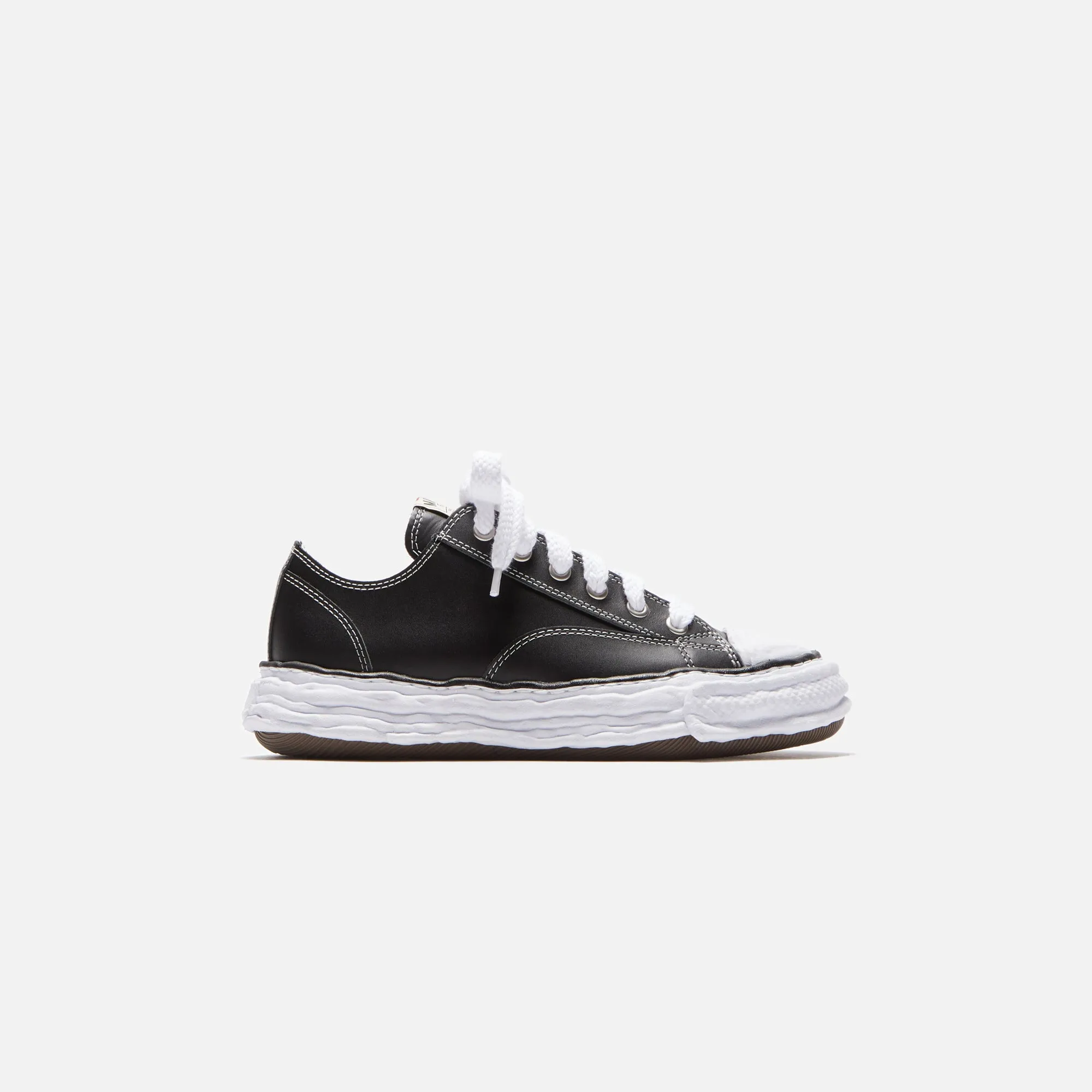 Mihara Yasuhiro Peterson 23 Low OG Sole Leather - Black sold by Kith