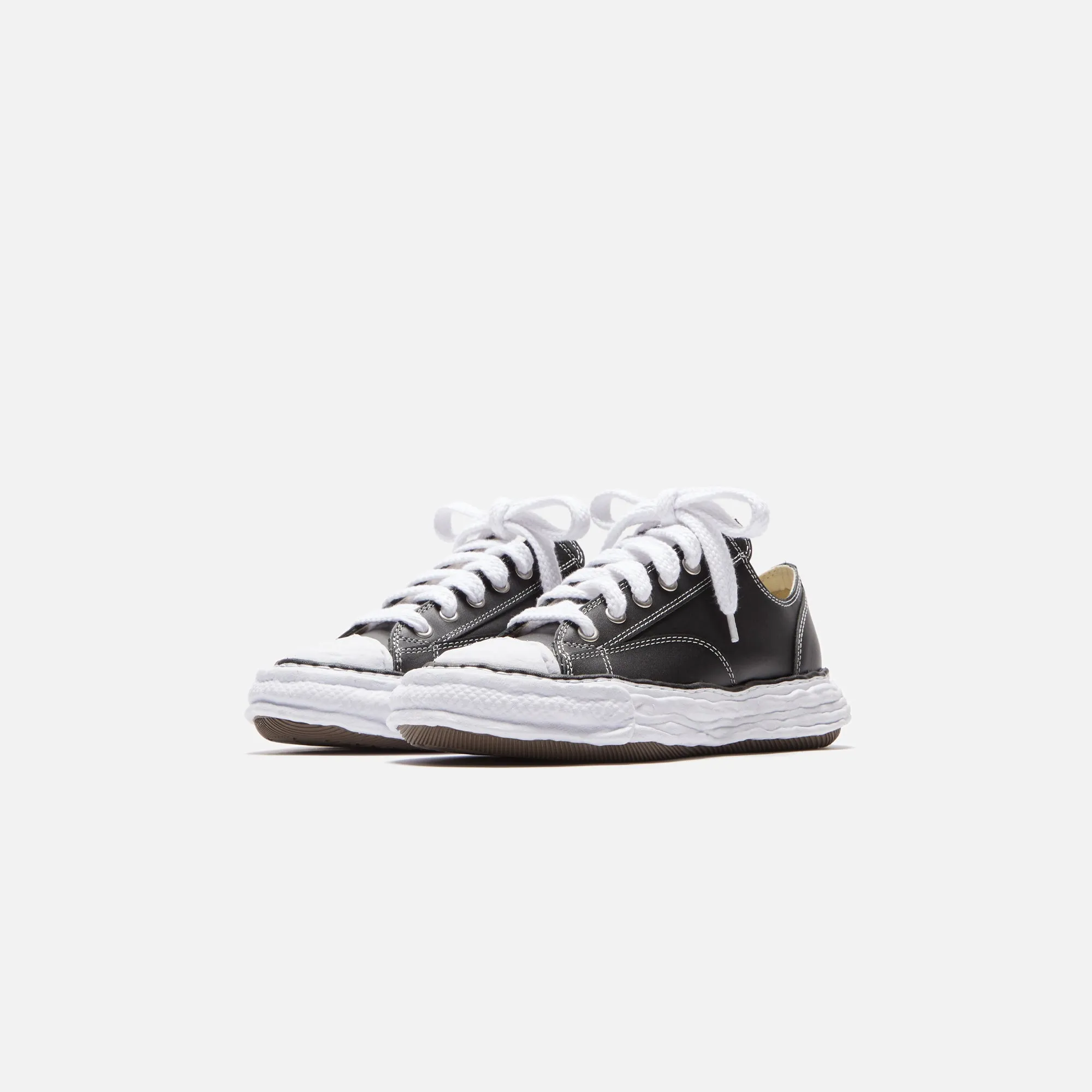 Mihara Yasuhiro Peterson 23 Low OG Sole Leather - Black sold by Kith product image thumbnail 2