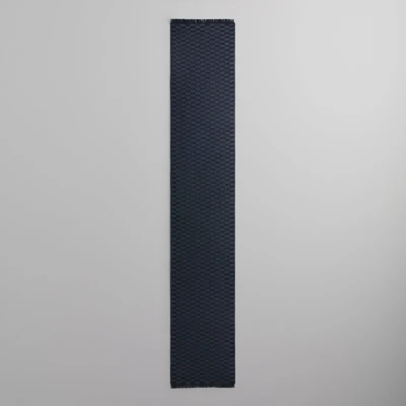 Kith Monogram Jacquard Scarf - Nocturnal sold by Kith