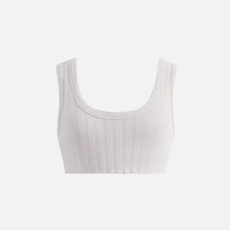 Cotton Citizen Capri Crop Tank - Fog sold by Kith