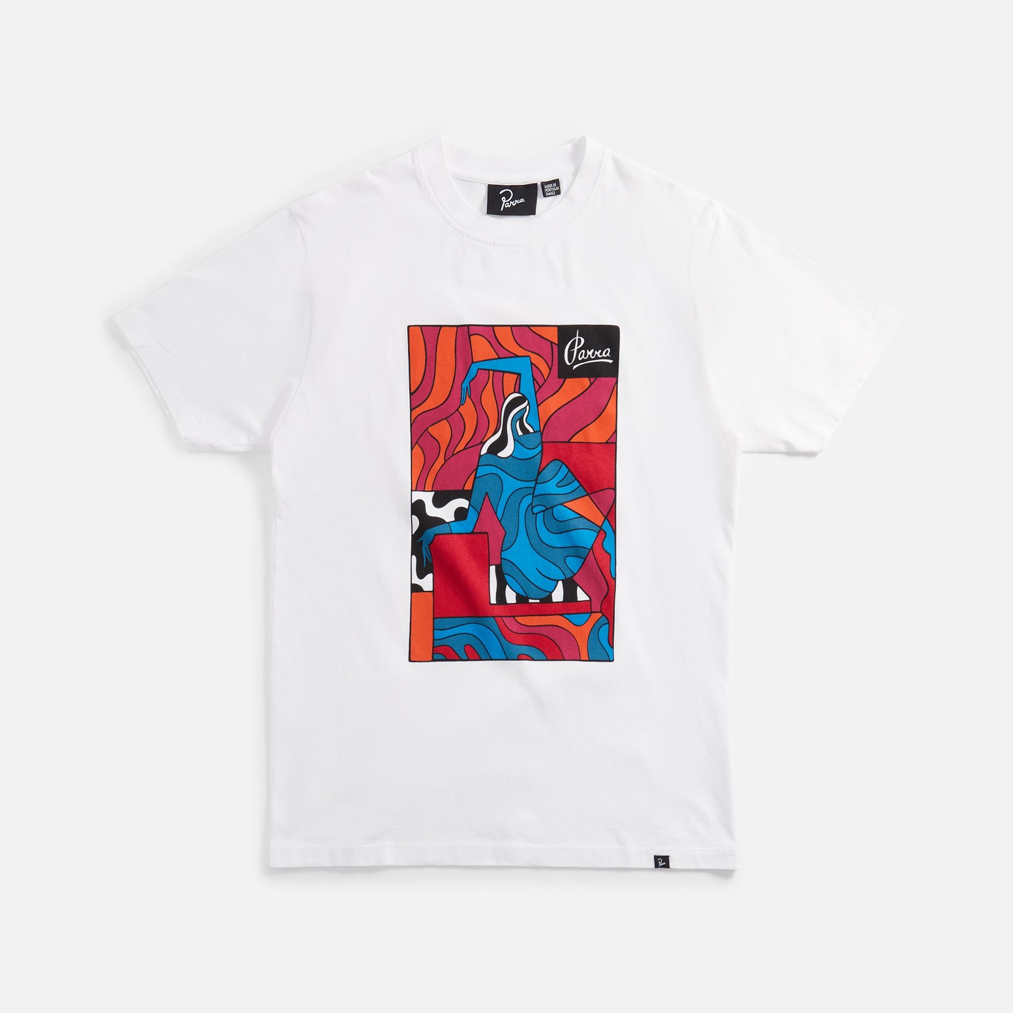by Parra The Attic Trip Tee - White sold by Kith